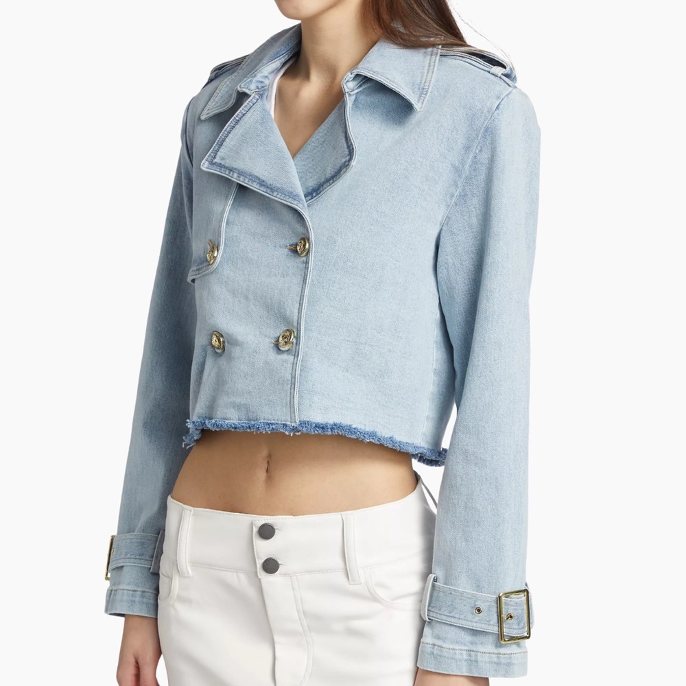 Generation Love Camila Denim Trench - Picture 2 of 6